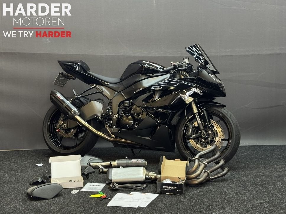 KAWASAKI NINJA ZX-6R | QUICKSHIFTER | MIVV | BOMVOL | UNIEK, 4 cilinders, Motorrijbewijs A, Bedrijf, Onbekend
