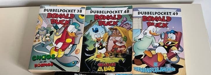 Donald duck pockets mega enkel en dubbel, Meerdere comics, Ophalen of Verzenden, Zo goed als nieuw, Europa