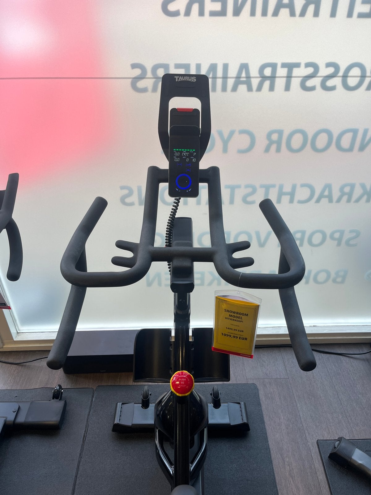 Taurus Spinningfiets IC90 Pro - Showroommodel, Ophalen, Spinningfiets, Zo goed als nieuw, Metaal