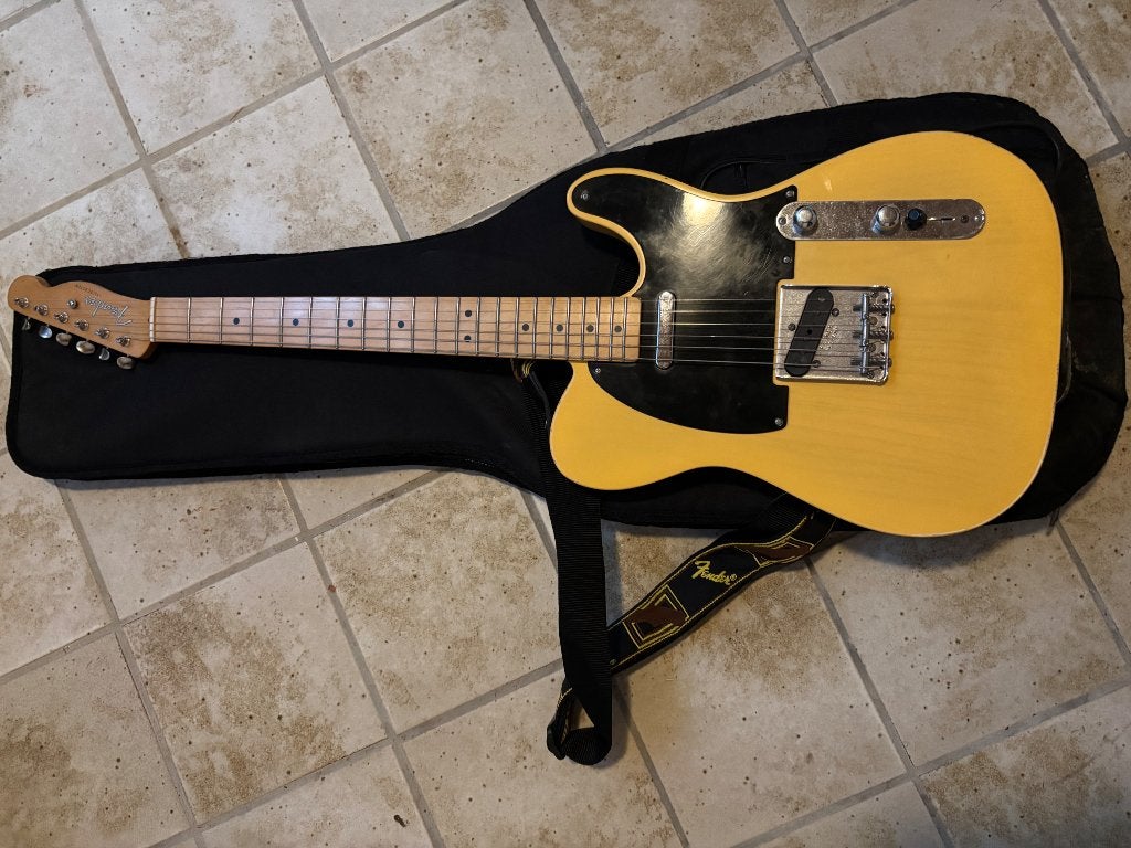 Fender Road Worn Telecaster Made in Mexico, Muziek en Instrumenten, Ophalen, Zo goed als nieuw, Solid body, Fender