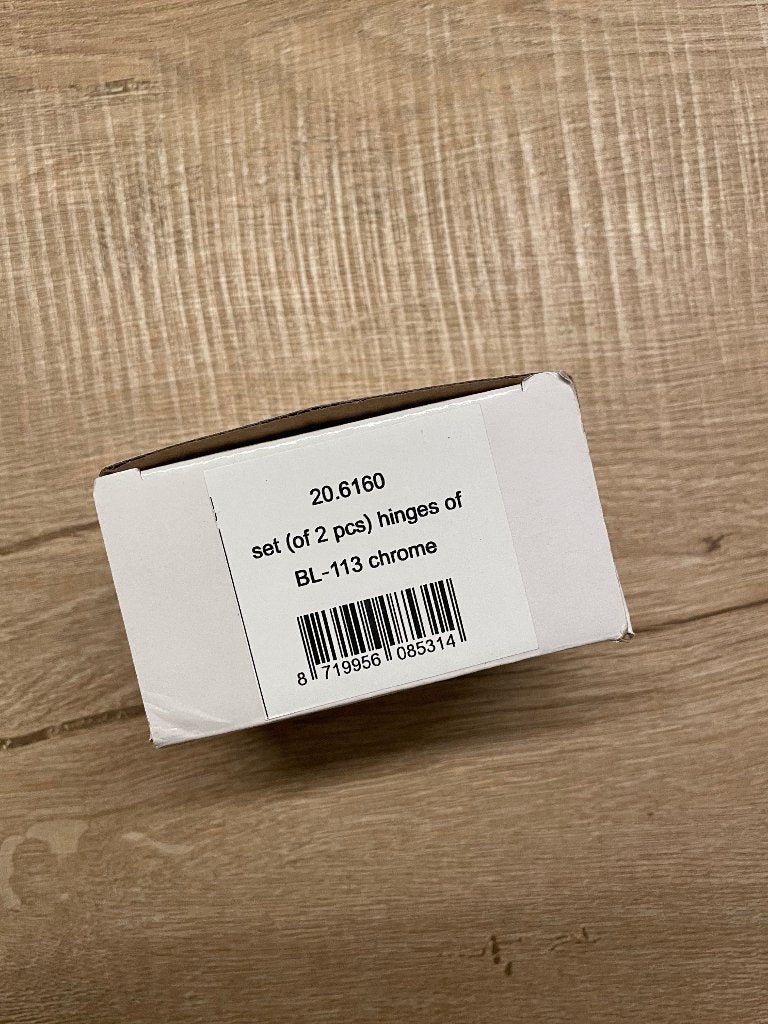 NIEUW: Mueller Clips Glaskoppelingen Inloopdouche Chroom, Ophalen of Verzenden, Nieuw, Chroom