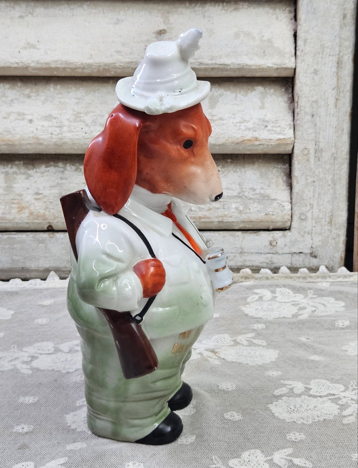 Drankflesje jager hond, Ophalen of Verzenden