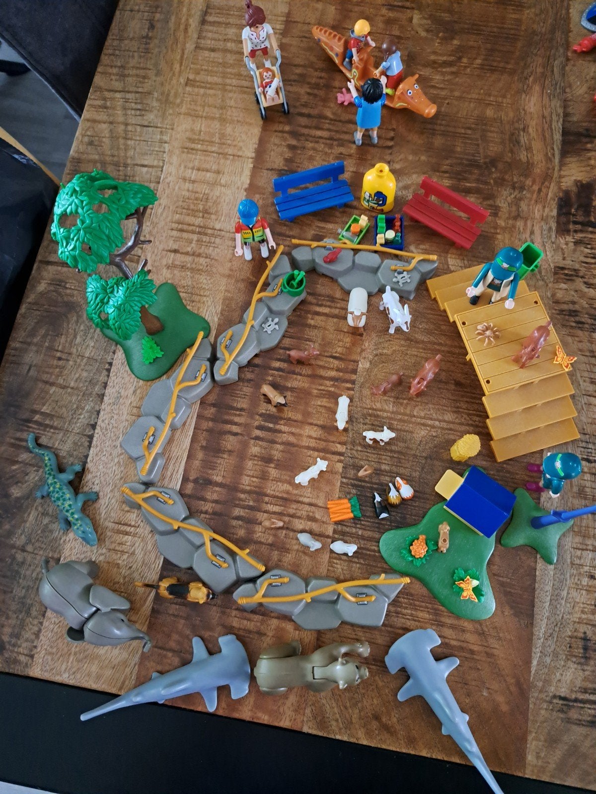 Opruimen playmobiel, dierentuindieren/kinderboerderijdieren, Ophalen of Verzenden