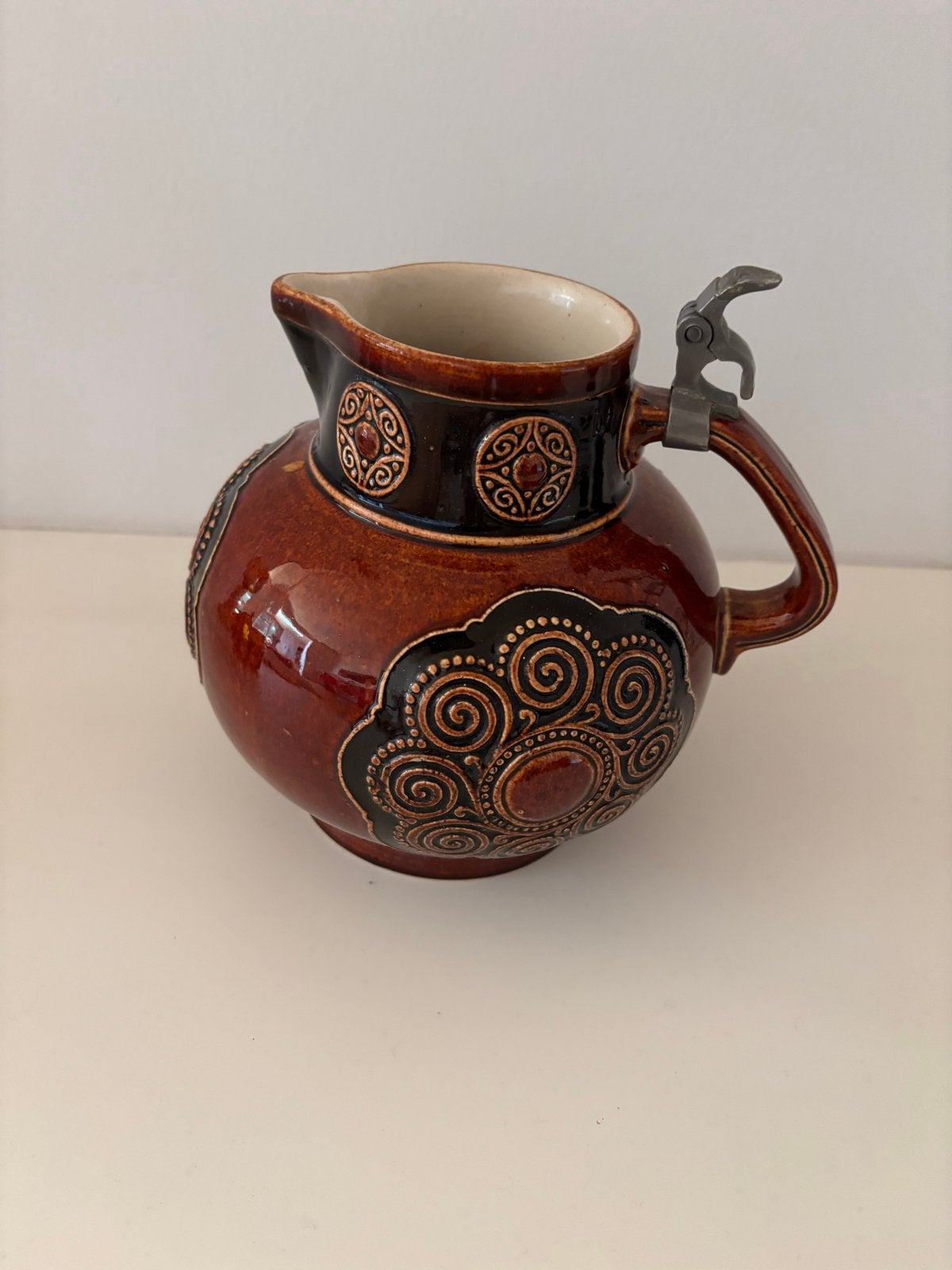 Reinhold Merkelbach Paul Wynand Jugendstil Westerwald Kan, Ophalen of Verzenden