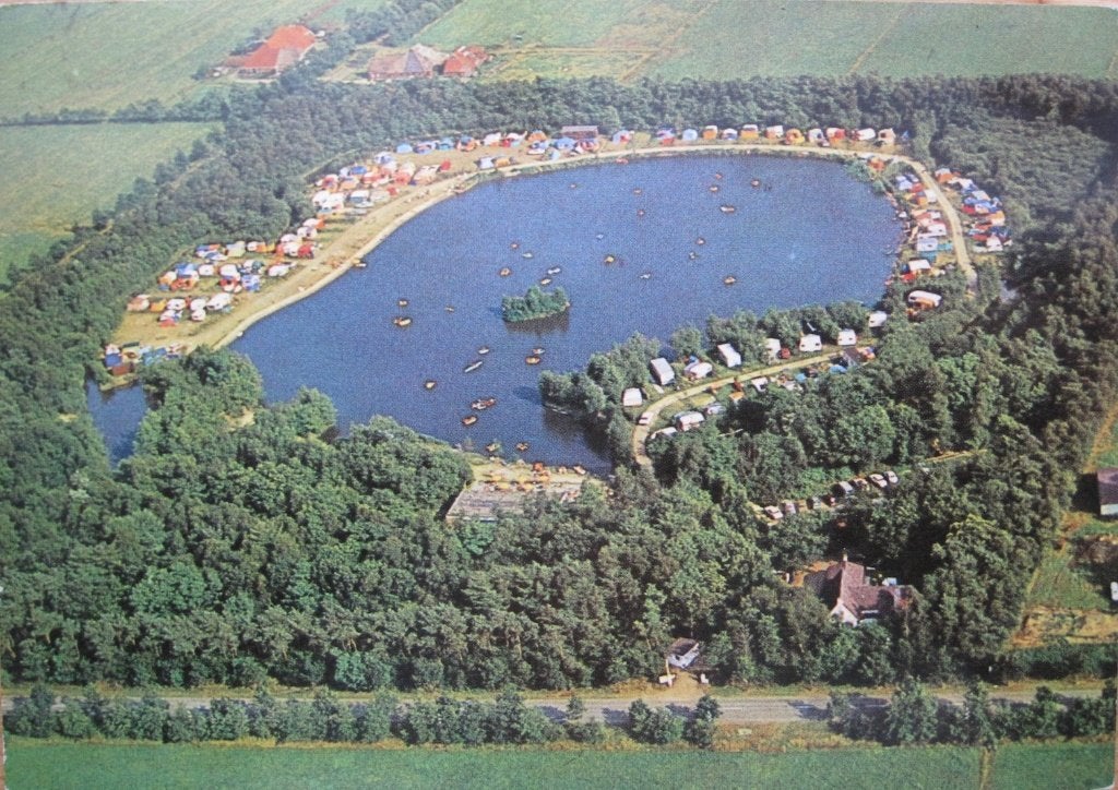 Oosterwolde - camping het Goudmeer - Friesland - 1970, Ophalen of Verzenden, 1960 tot 1980, Gelopen, Friesland