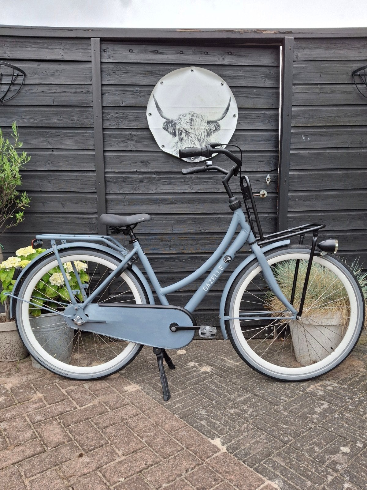 Gazelle Puur NL damesfiets meisjesfiets 28 inch D49 3 versn., Fietsen en Brommers, Terugtraprem, Cortina U4 Transport, Versnellingen