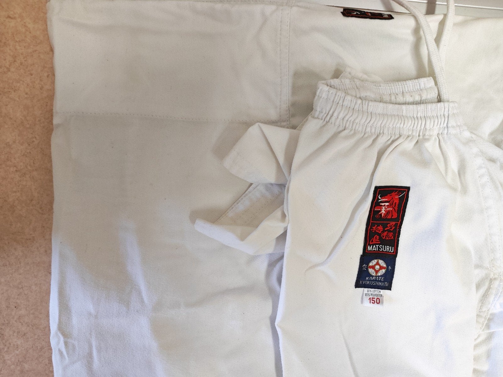 Taekwondo kleding - maten 120, 150 (gebruikt) en 170 (nieuw), Ophalen, Gebruikt, Taekwondo, Maat XS of kleiner