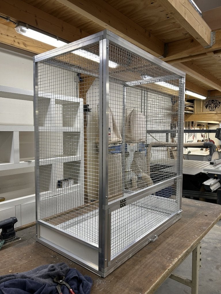 Duivenren | Duiven spoetnik | duiven kooi | aanhang Volière, Ophalen of Verzenden, Nieuw, Aluminium, Volière