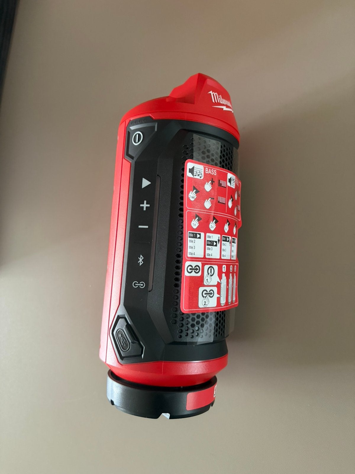Milwaukee M12 Radio/Speaker - gloed nieuw, Overige merken, Overige typen, Nieuw, Ophalen of Verzenden