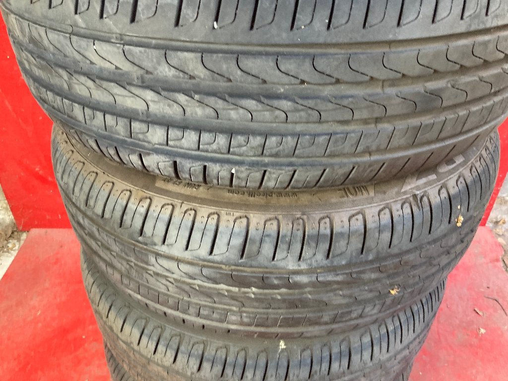 4x 205/55R17 Pirelli gebruikte banden, Auto-onderdelen, Gebruikt, ., 17 inch, .