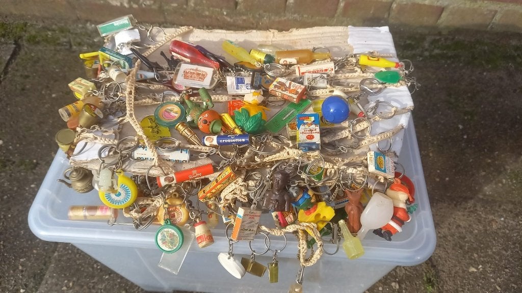 Sleutelhanger heel veel in 1 koop, Verzamelen, Ophalen of Verzenden, Gebruikt, Overige typen