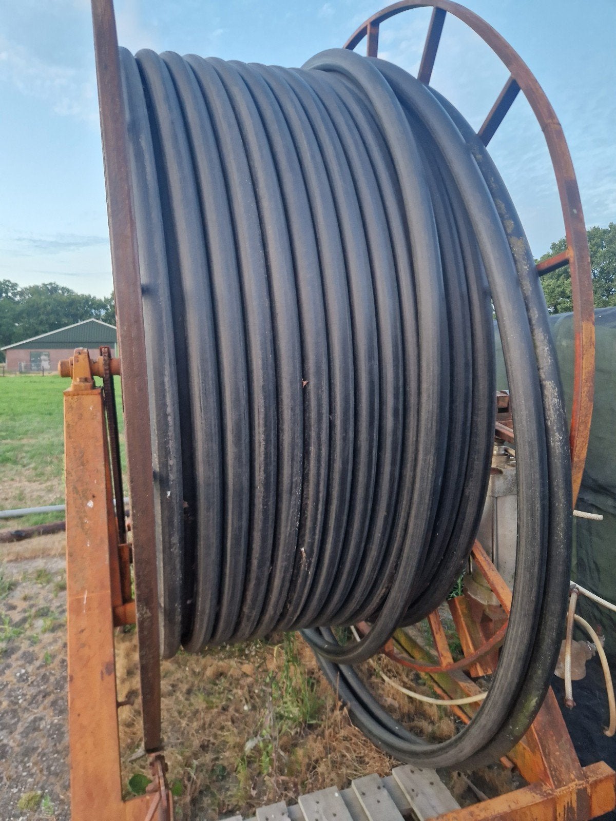 Beregeningshaspel PE leiding 63mm, Zakelijke goederen, Ophalen of Verzenden