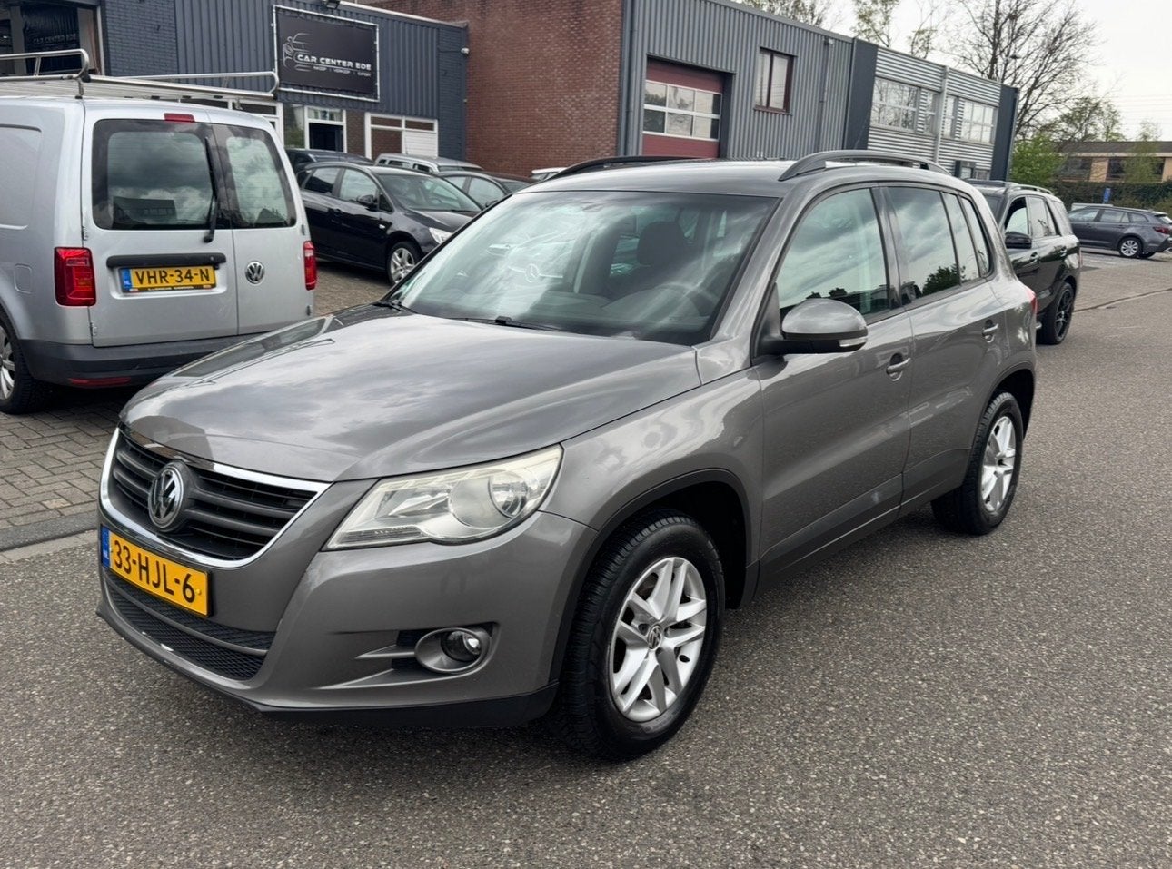 Volkswagen Tiguan 1.4 TSI 4MOTION 2009 Grijs, Dealer onderhouden, 4 cilinders, 2000 kg, Origineel Nederlands