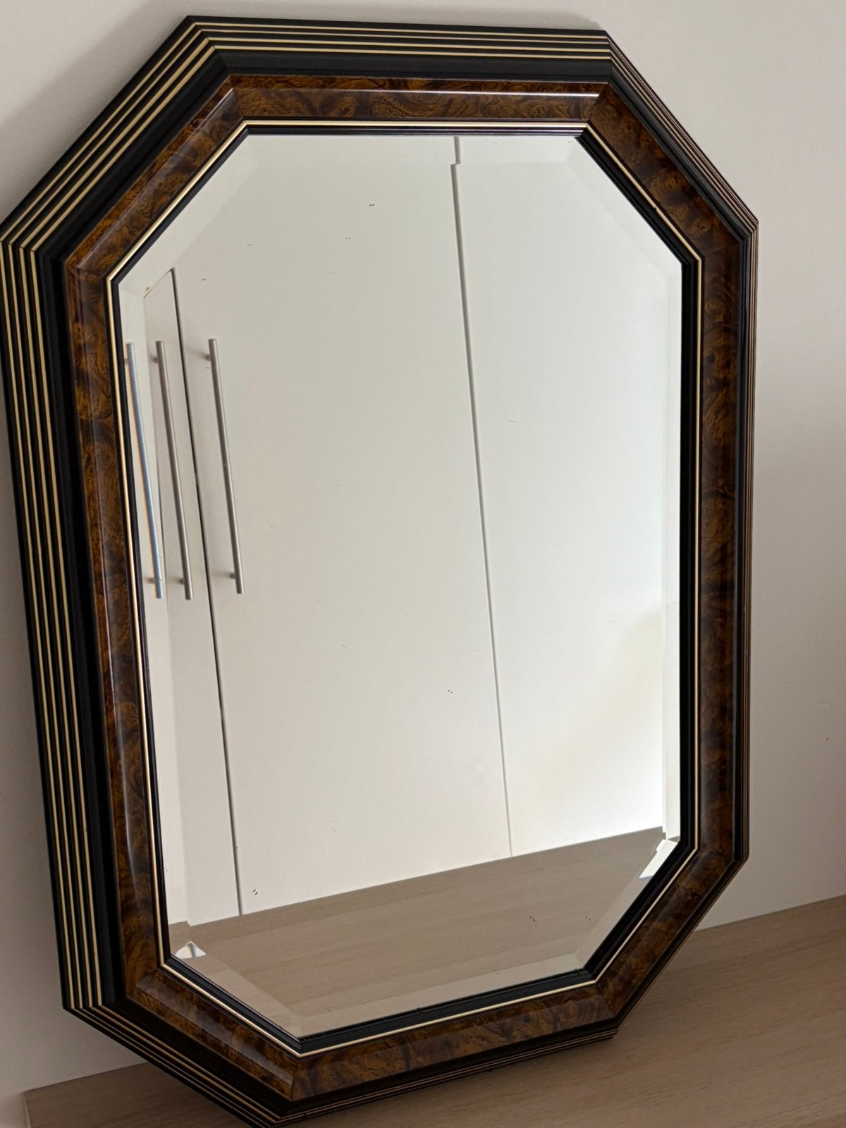 Mooie vintage spiegel, Ophalen, Minder dan 50 cm