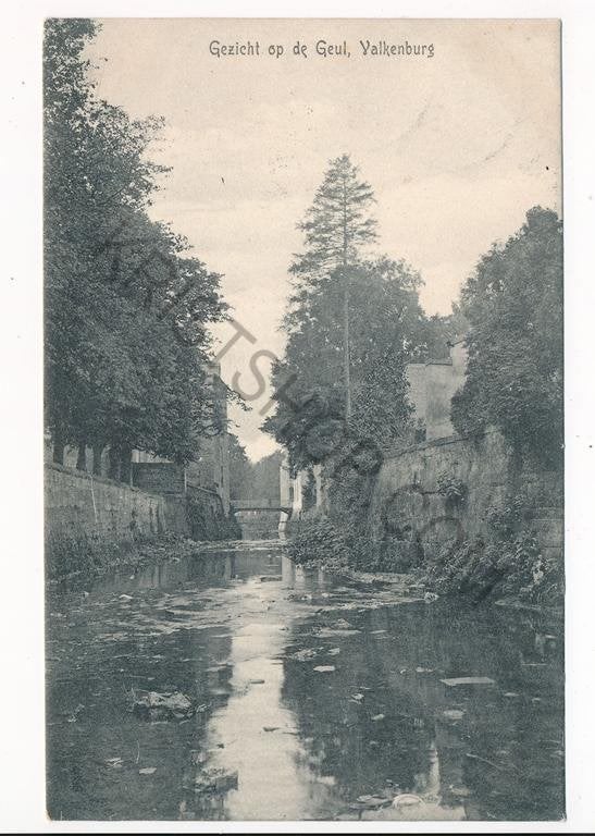 Valkenburg - Gezicht op de Geul [003-6146, Verzenden, Voor 1920, Gelopen, Limburg