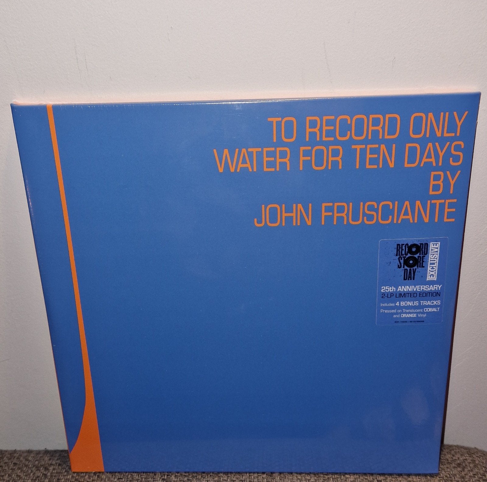 John Frusciante - To Record Only Water For Ten Days(RSD) 2LP, Cd's en Dvd's, Vinyl | Rock, Alternative, Geseald, 12 inch, Nieuw in verpakking