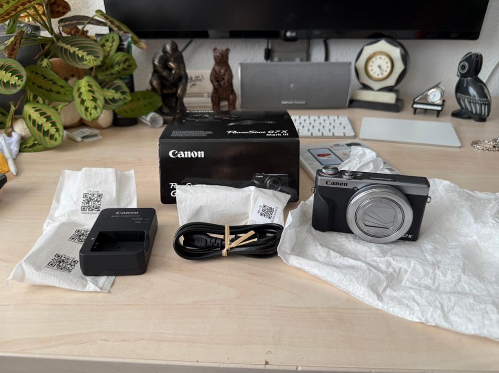 Canon powershot G7X camera, Audio, Tv en Foto, Fotocamera's Digitaal, Ophalen of Verzenden, Zo goed als nieuw, Canon, 8 keer of meer