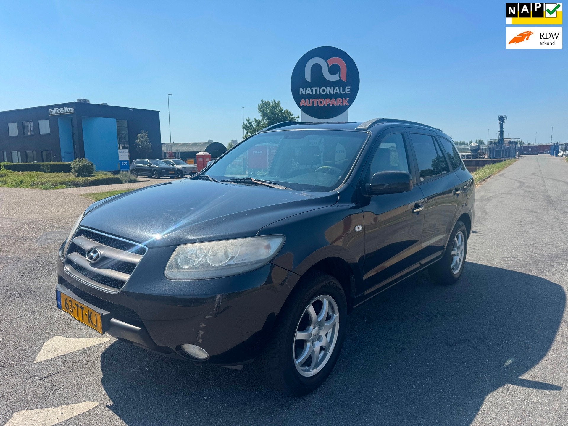 Hyundai Santa Fe 2007 * 2.7i V6 Style * 7PERSOONS * APK *189, Voorwielaandrijving, Santa Fe, Gebruikt, Stoelverwarming