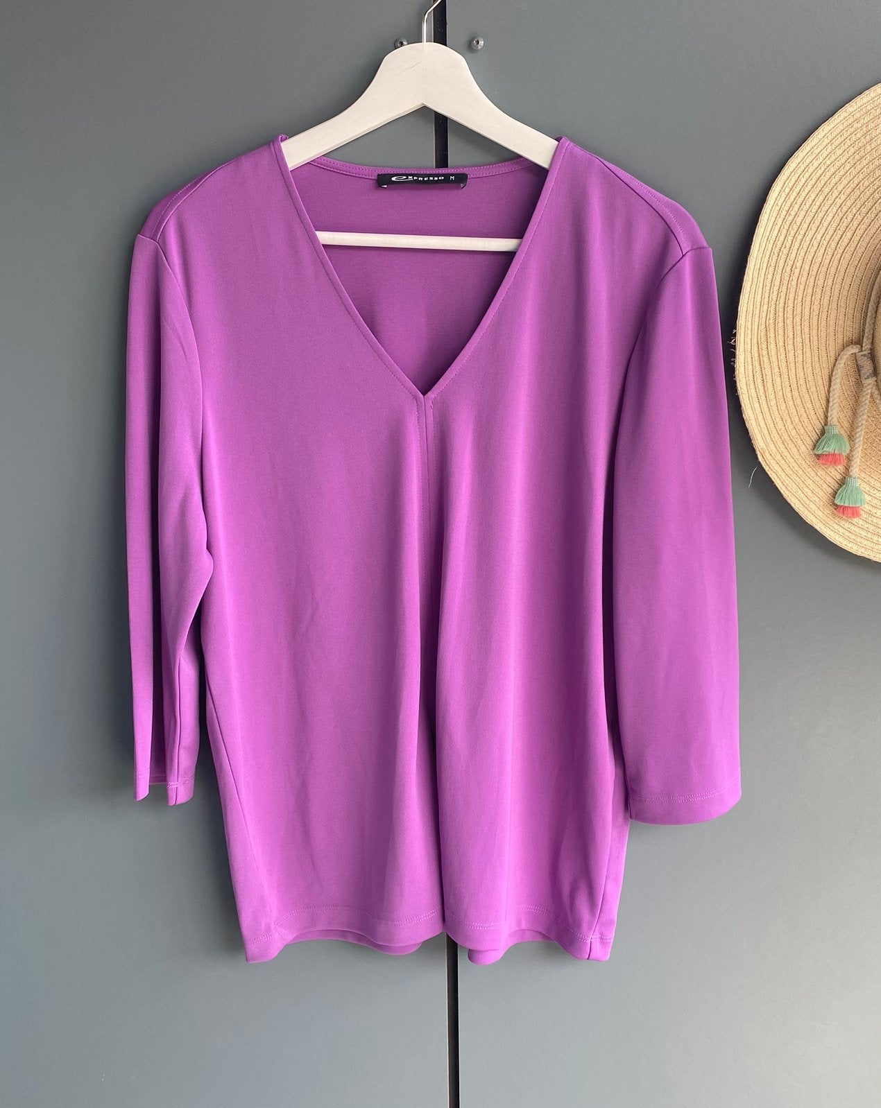 ALS NIEUW..EXPRESSO top..mt:m, Maat 38/40 (M), B, Verzenden, Paars