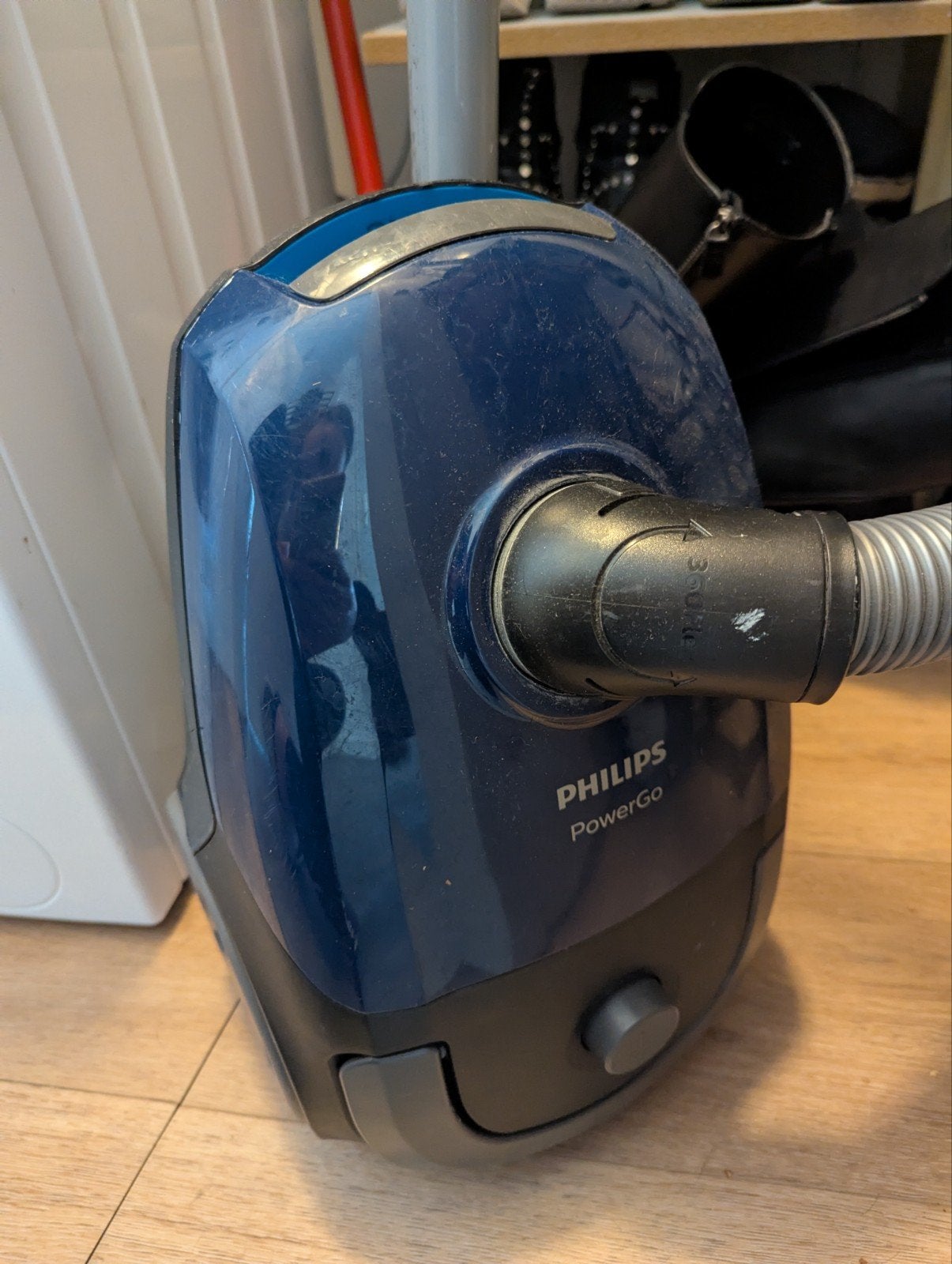 Philips PowerGo, Stofzak, Philips, Ophalen of Verzenden, Niet werkend