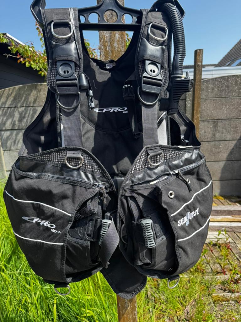 Trimvest bcd Seaquest XL met loodpockets, Watersport en Boten, Duiken, Ophalen, Zo goed als nieuw, Trimvest of Wing