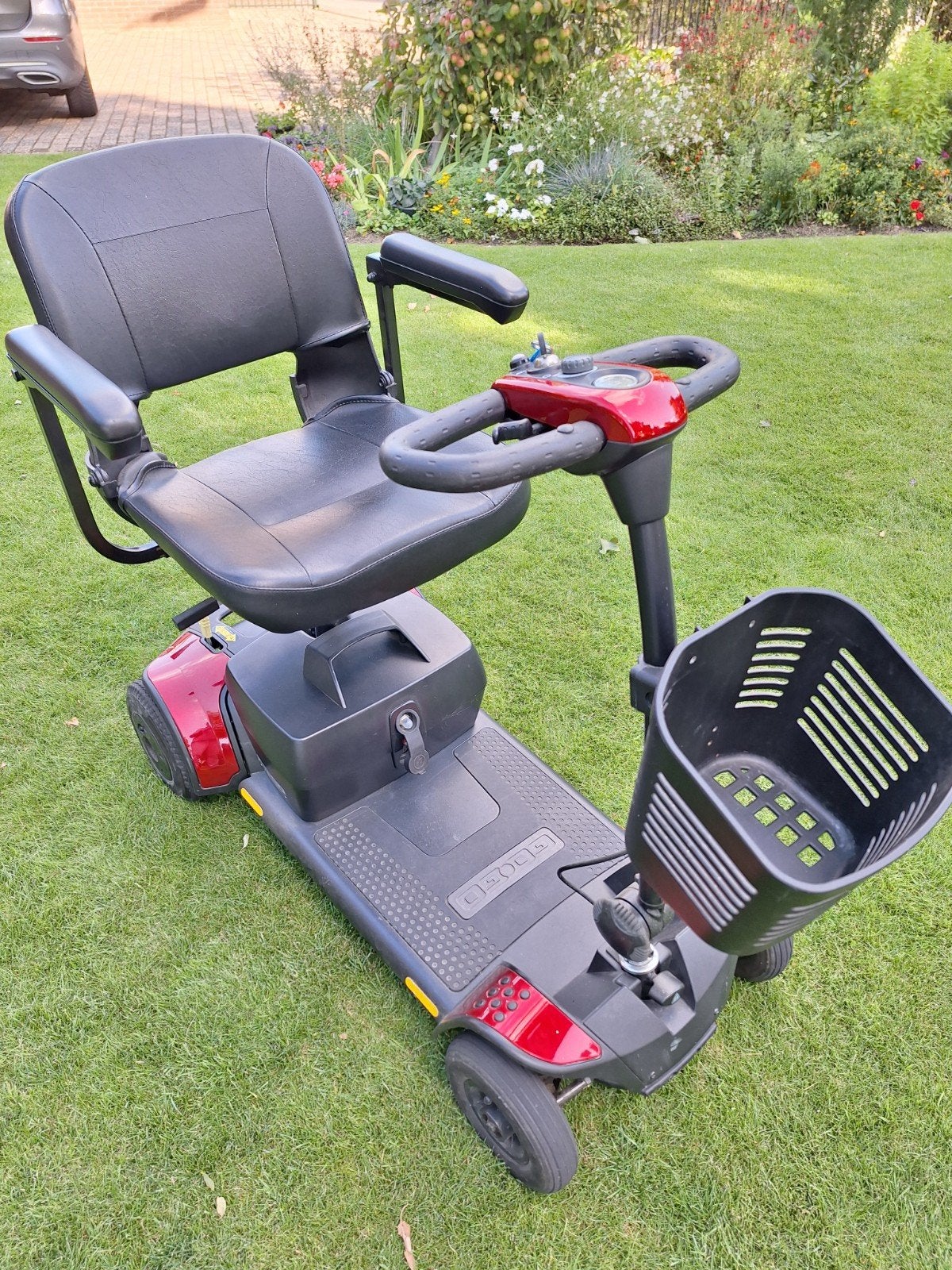 Scootmobiel demontabel GoGo Traveller, Ophalen, 10 km/u of minder, 15 km of minder, Gebruikt