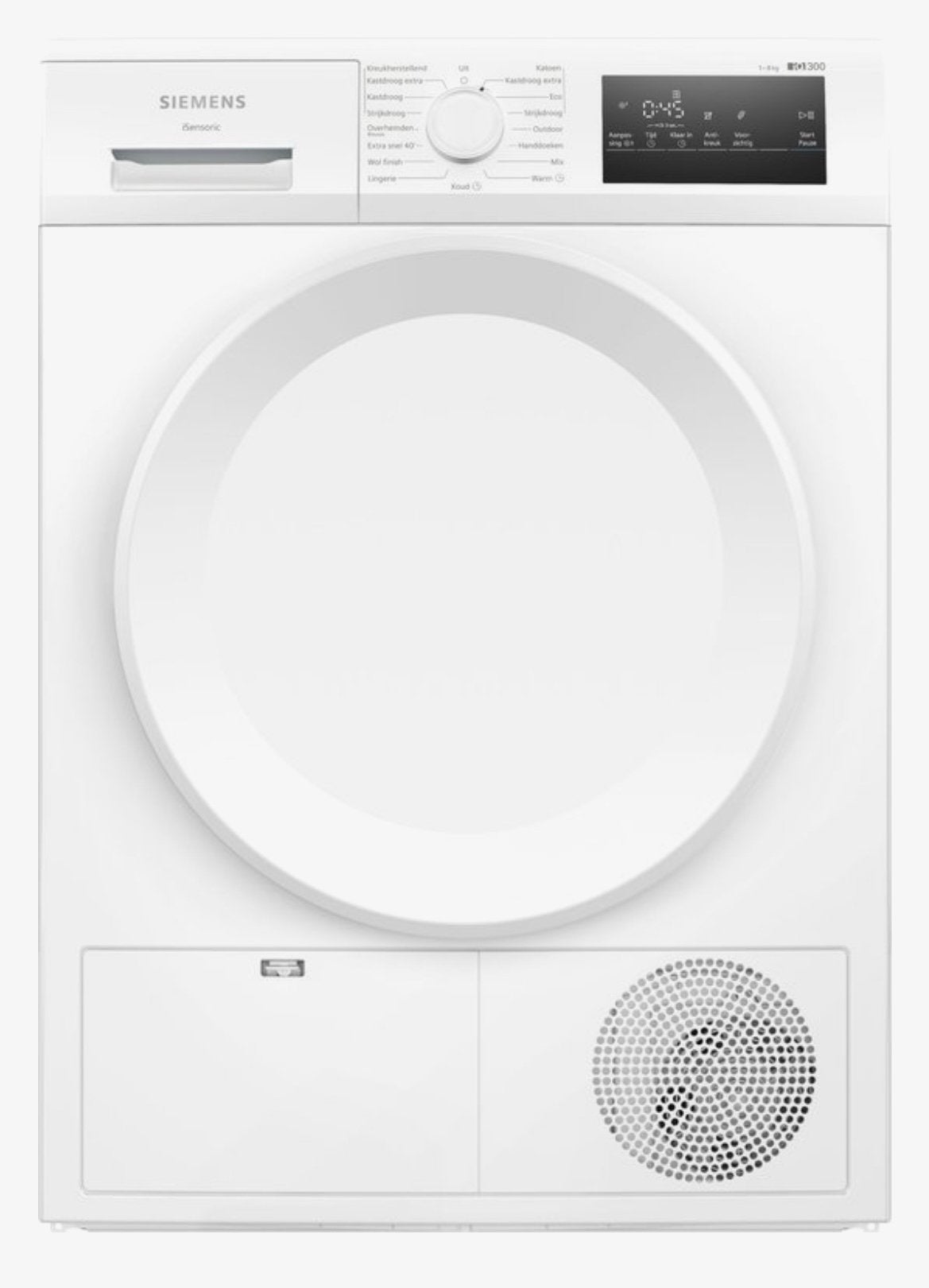 Siemens IQ 300 wasmachine en droger, Ophalen, 1200 tot 1600 toeren, Gebruikt, 8 tot 10 kg