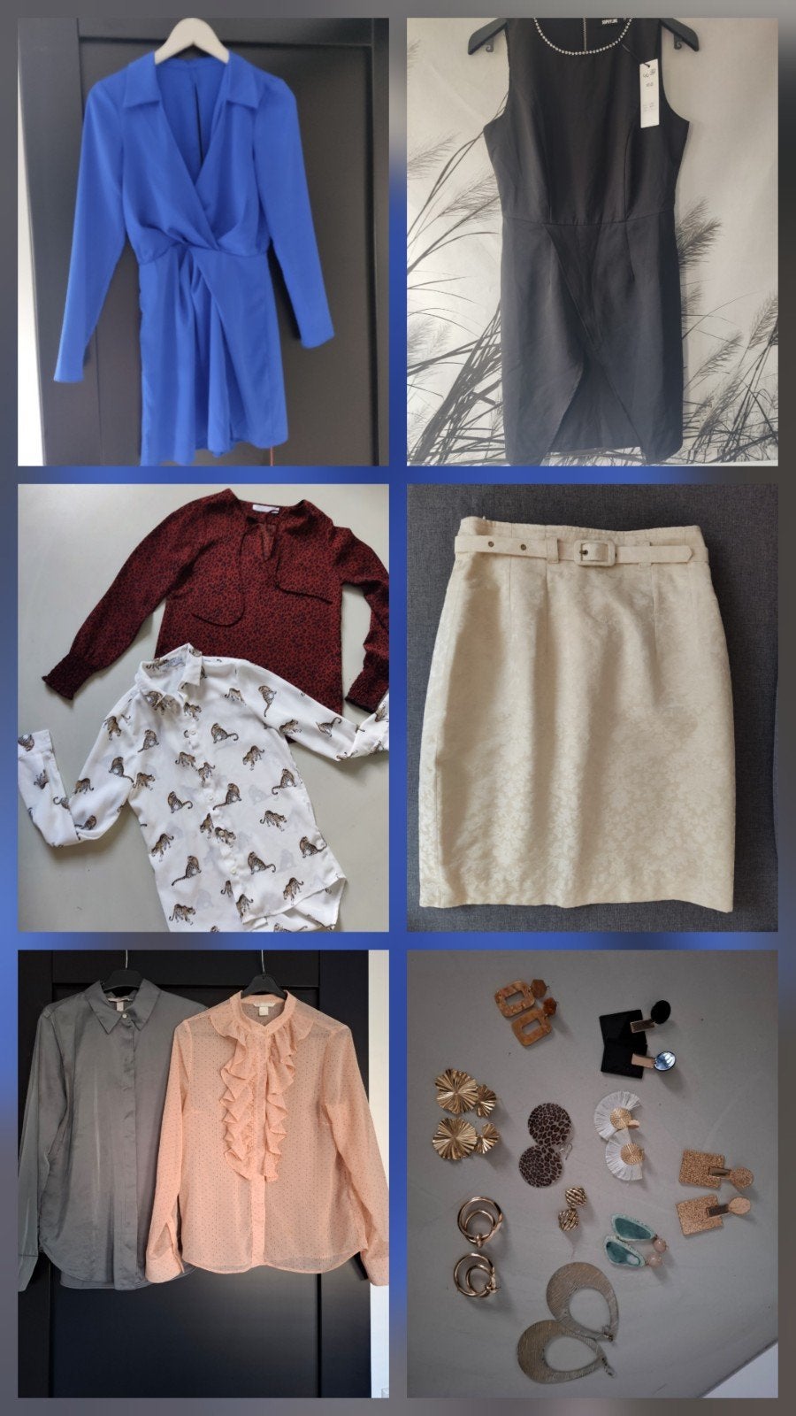 Pakket Asos costes zara Maat 34 xs oorbellen jurkje blouse, Ophalen of Verzenden, Nieuw, Maat 34 (XS) of kleiner