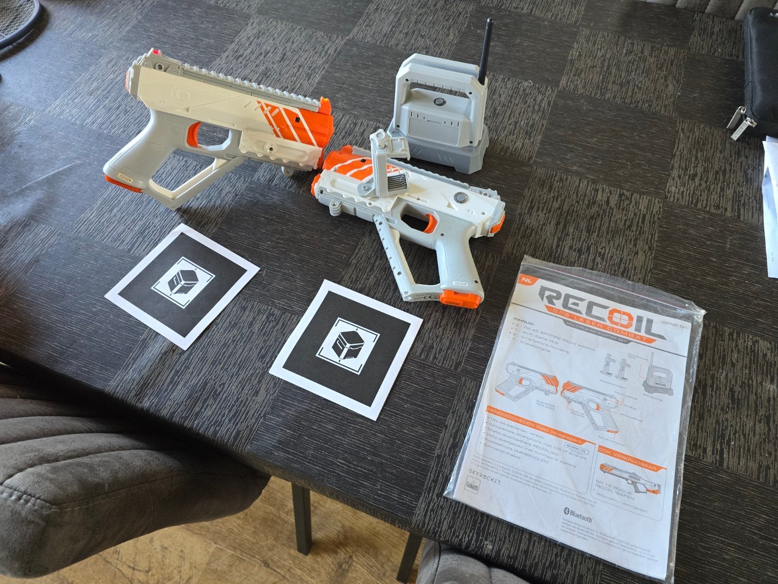 Recoil Lasergame Spitfire met lokaal basisstation, Ophalen, Gebruikt