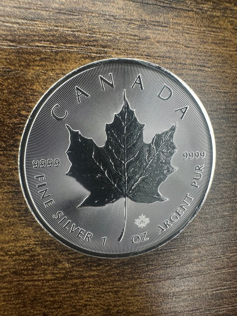6x 1 oz Zilveren Maple Leaf 2020 – .9999 zilver, Ophalen of Verzenden, Zilver