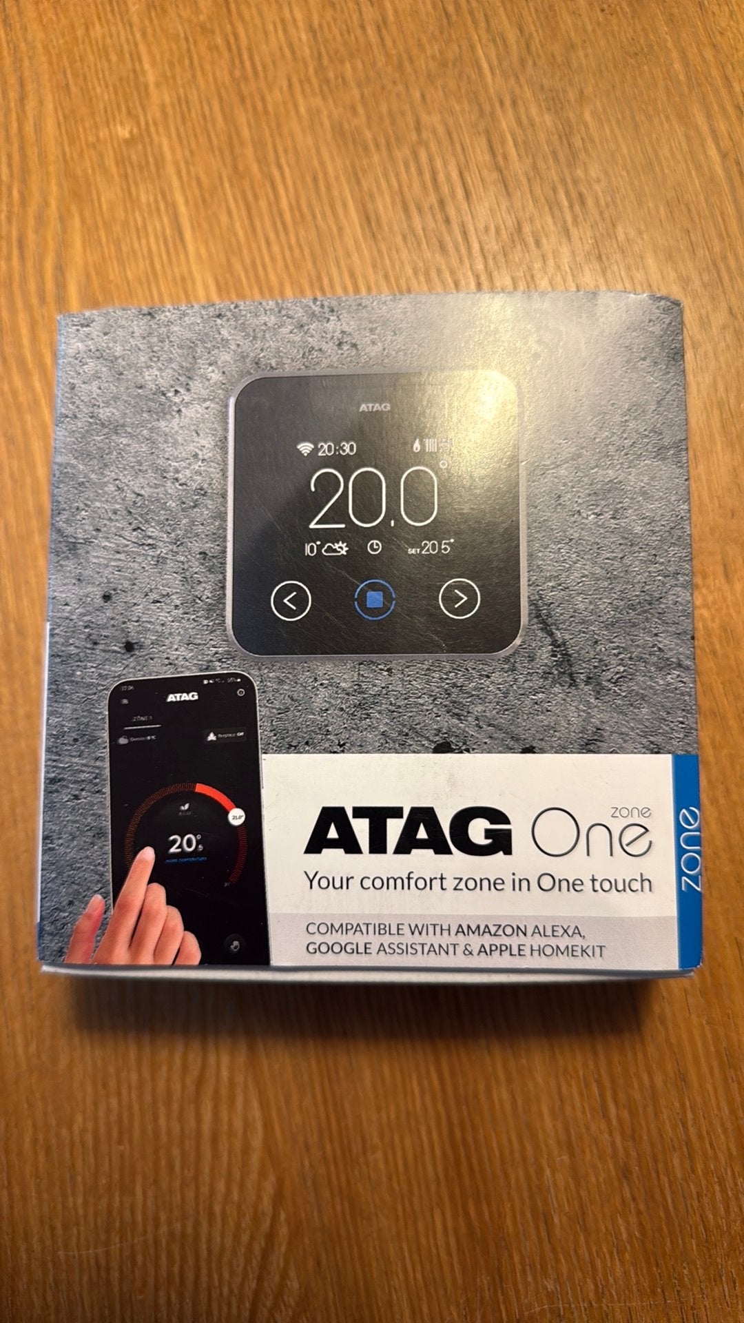 ATAG One Zone slimme thermostaat - Als nieuw in doos, Ophalen of Verzenden, Zo goed als nieuw