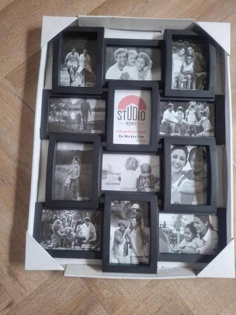 Nieuw Studio Home Collage Fotolijst - 12 foto's (58x45cm), Ophalen of Verzenden, Nieuw