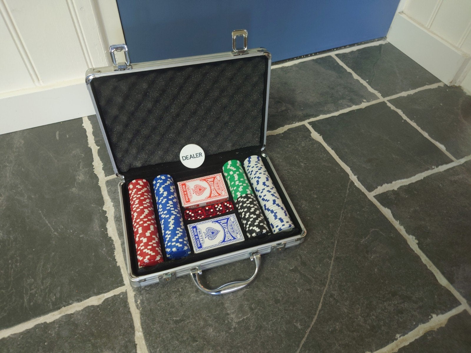 Complete pokerset, zgan!, Ophalen of Verzenden, Zo goed als nieuw