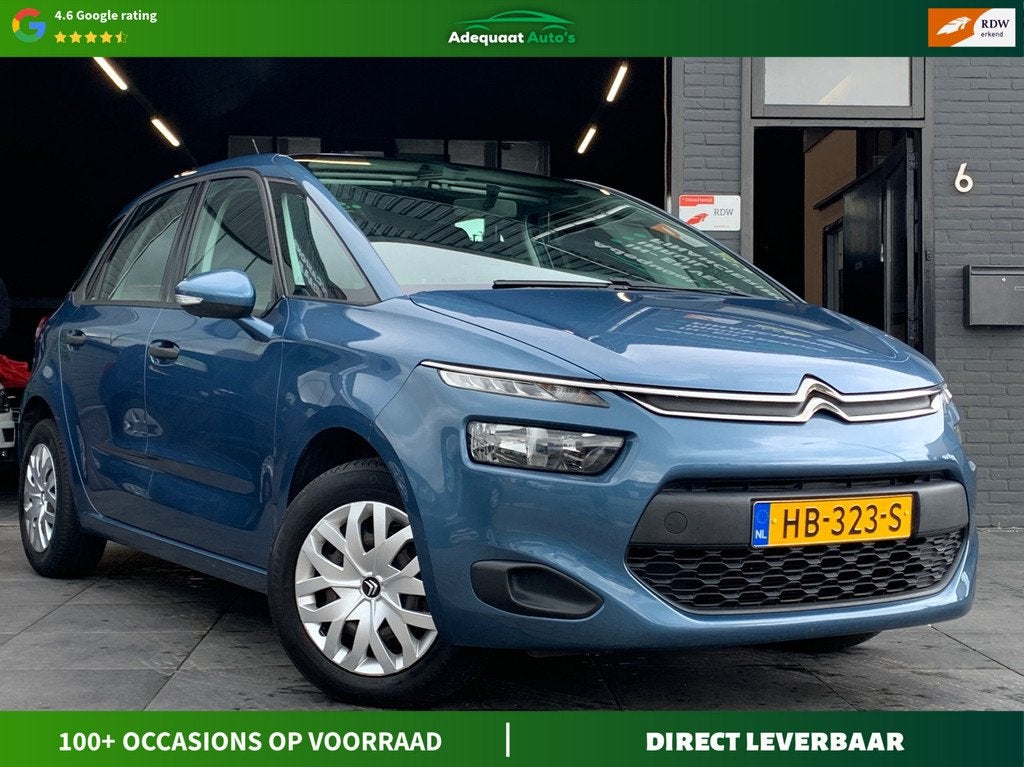 Citroen C4 Picasso 1.2 PureTech|1e eig|NAP|Cruise|PDC|Airco, Voorwielaandrijving, Stof, Gebruikt, 1199 cc