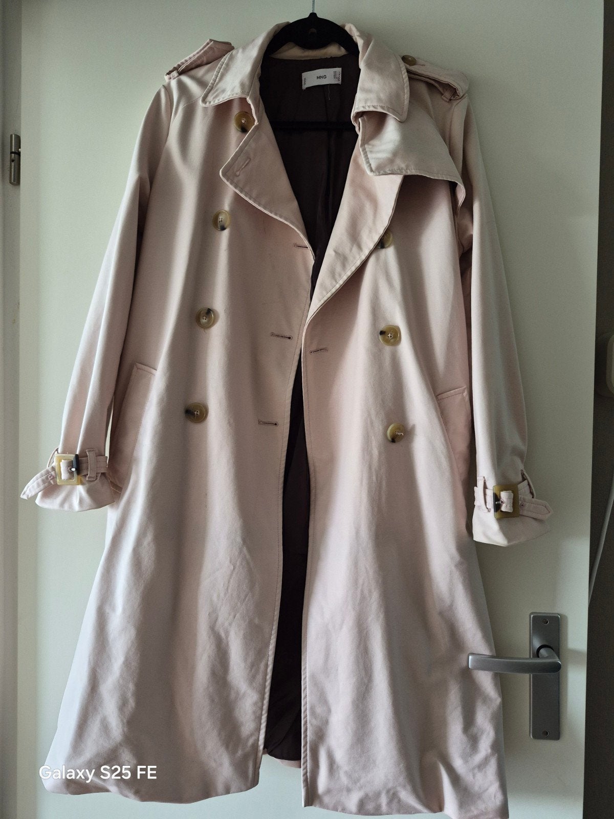 Mooue Mango trenchcoat jas !!! Maat M/L, Ophalen of Verzenden, Zo goed als nieuw, Maat 38/40 (M), Beige
