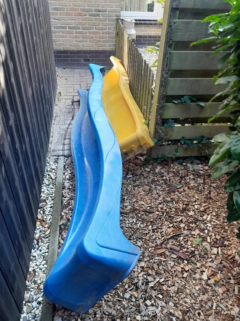 glijbanen, Kinderen en Baby's, Speelgoed | Buiten | Speeltoestellen, Ophalen of Verzenden, Zo goed als nieuw, Glijbaan