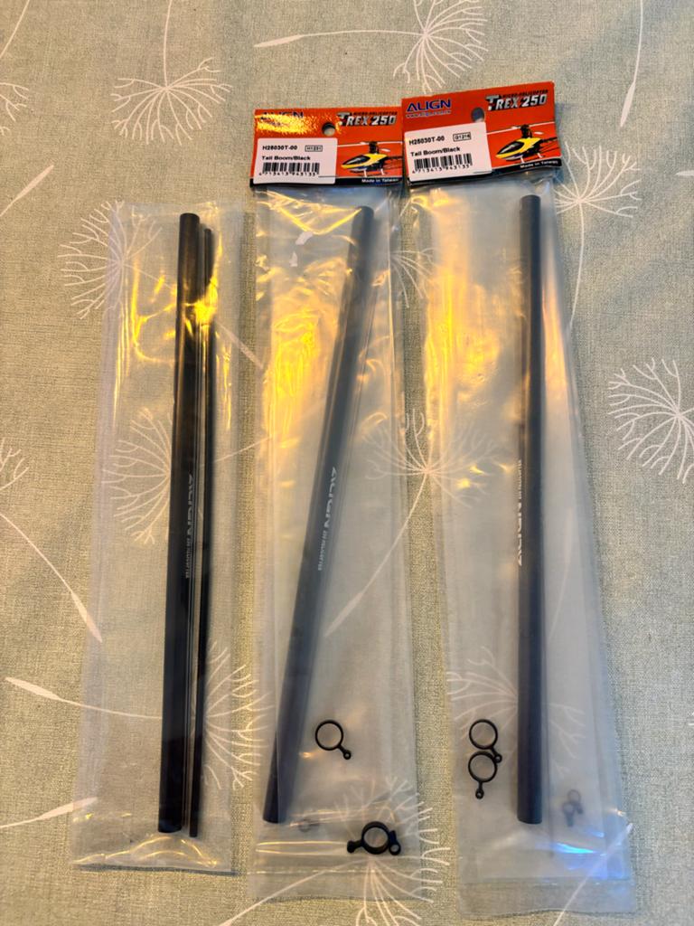 Align T-Rex 250 Tail Booms, Ophalen of Verzenden, Nieuw, Elektro, Helikopter