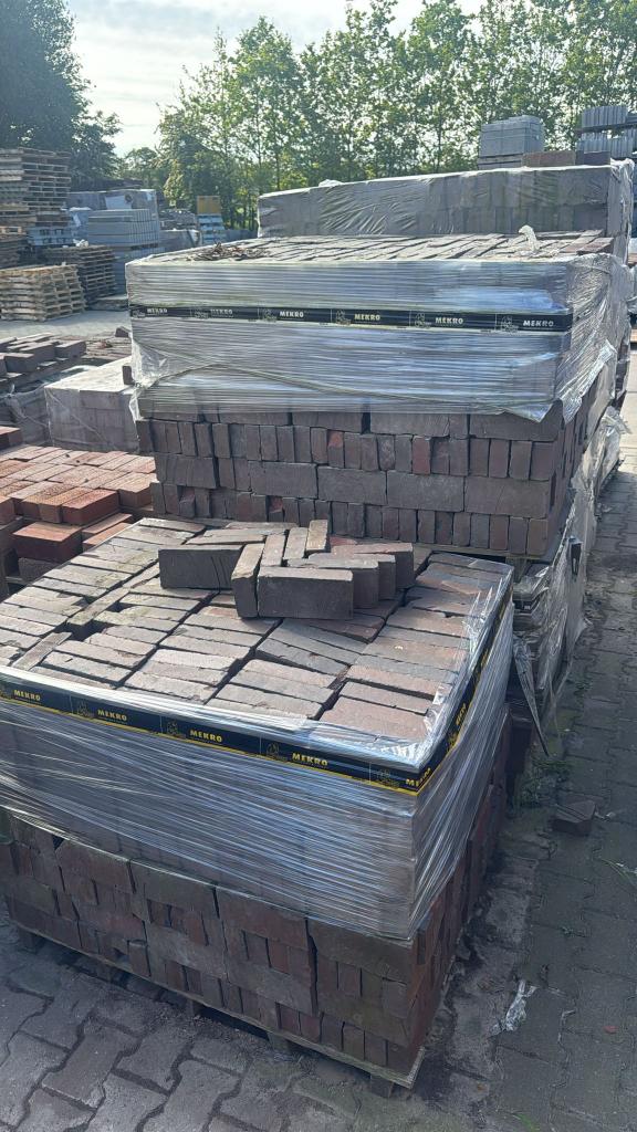 36m2 waalformaat, Gebruikt, Klinkers, Ophalen of Verzenden, 10 m² of meer