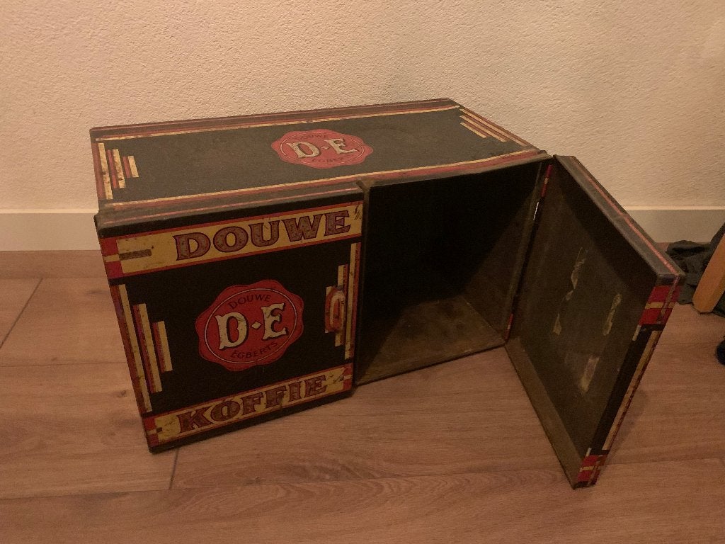 Douwe Egberts stalen kast, Antiek en Kunst, Ophalen