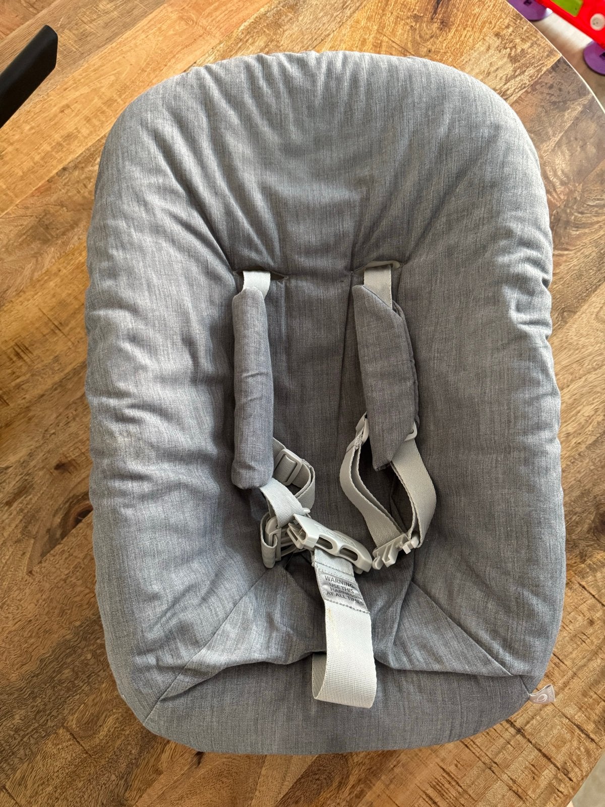 Stokke Newborn Set voor Tripp Trapp - Grijs, Ophalen, Gebruikt, Overige typen, Gordel(s)