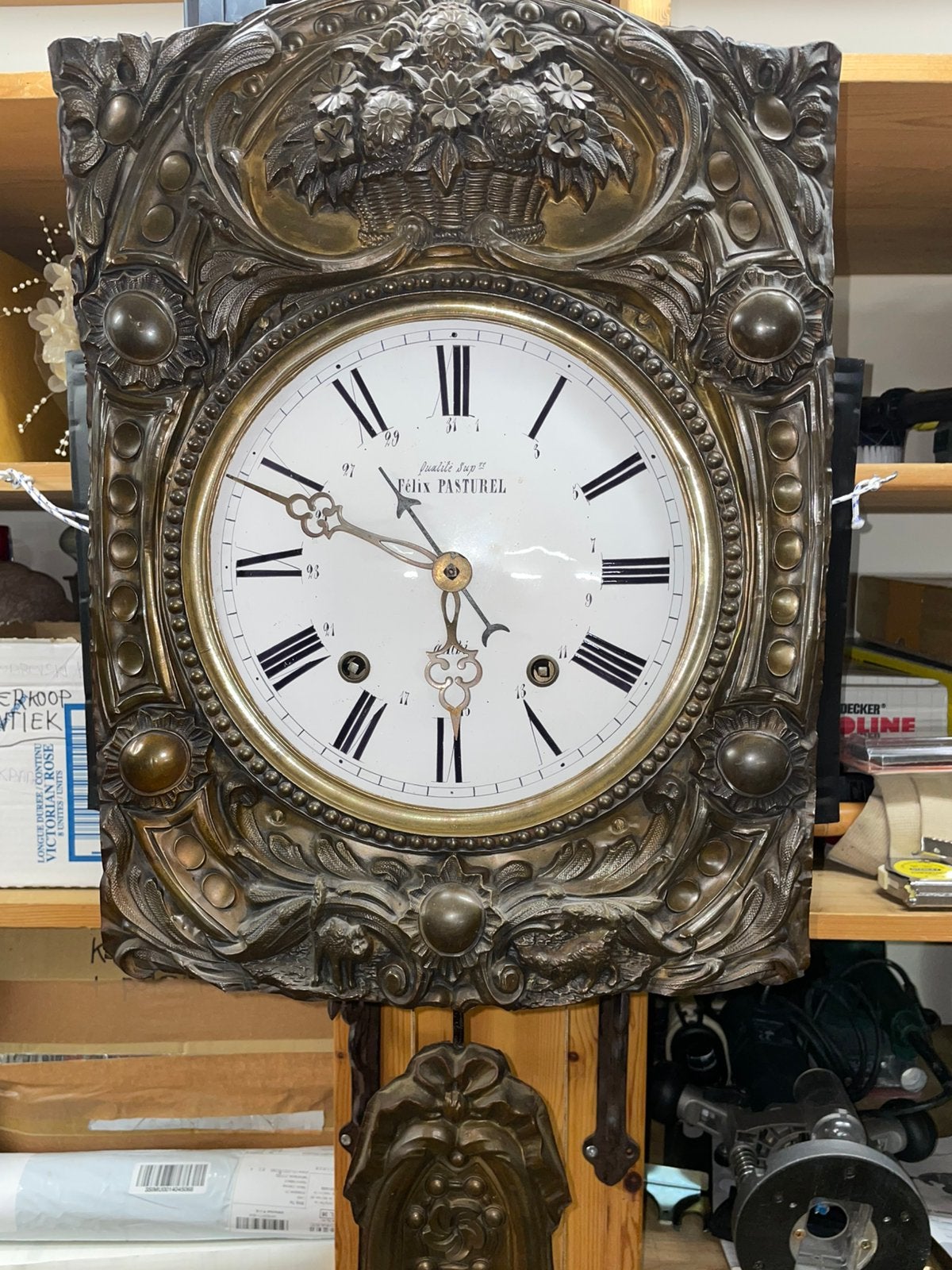 Te koop mooie comtoise klok, Ophalen