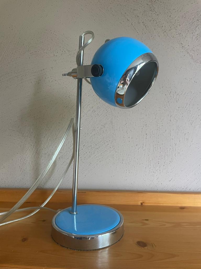 Space age vintage retro bureaulamp tafellamp, Ophalen, Zo goed als nieuw