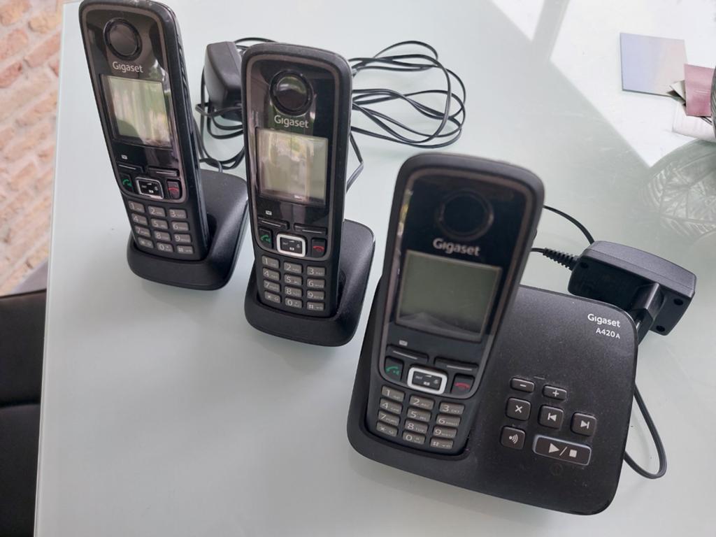 Gigaset telefoonset, Ophalen