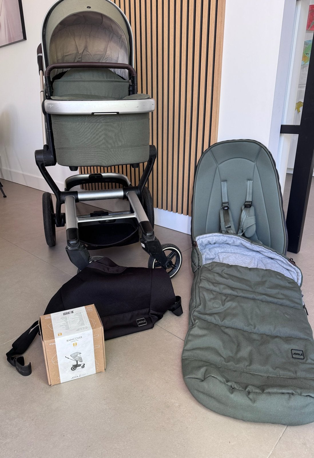Joolz Day+ Combiwagen Compleet met Accessoires, Gebruikt, Combiwagen, Met reiswieg, Ophalen