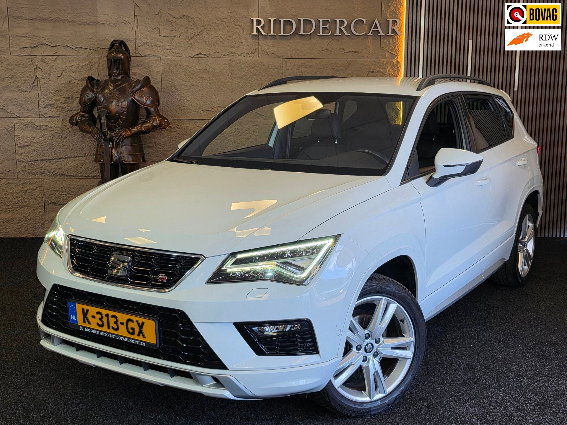 Seat Ateca 1.5 TSI FR Business Intense|GARANTIE|TREKHAAK|ACC, Auto's, Seat, 4 cilinders, 150 pk, Ateca, Wit