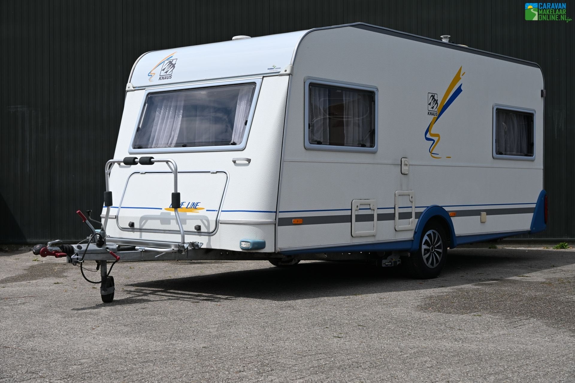 Knaus Blue Line 450 TF|Mover, Caravans en Kamperen, Ringverwarming, Rondzit, Bedrijf, 750 - 1000 kg