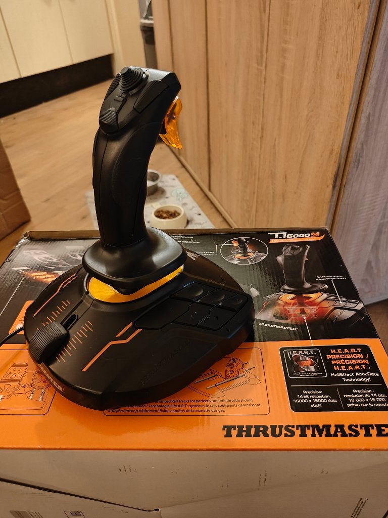 Thrustmaster T.16000M FCS Flight Stick, Ophalen of Verzenden, Zo goed als nieuw, Thustmaster