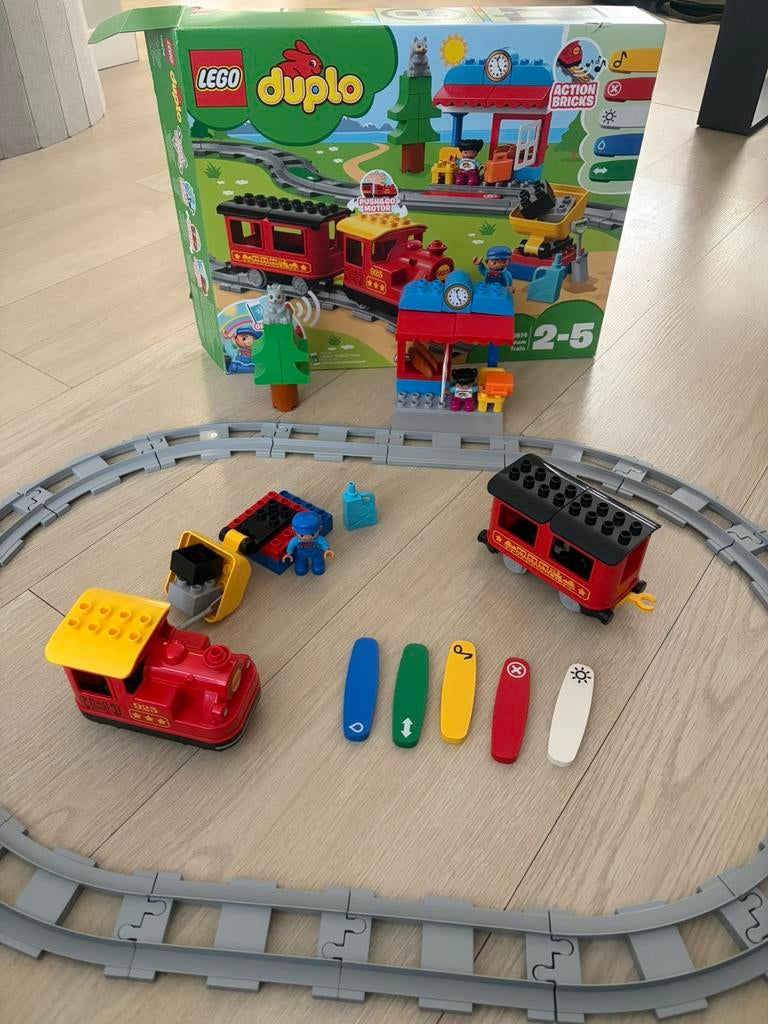 Duplo trein baan, Ophalen, Zo goed als nieuw, Duplo