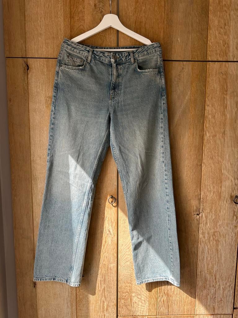 Zara Baggy Jeans Maat 38/40, Ophalen of Verzenden, Gedragen, Blauw, W30 - W32 (confectie 38/40)