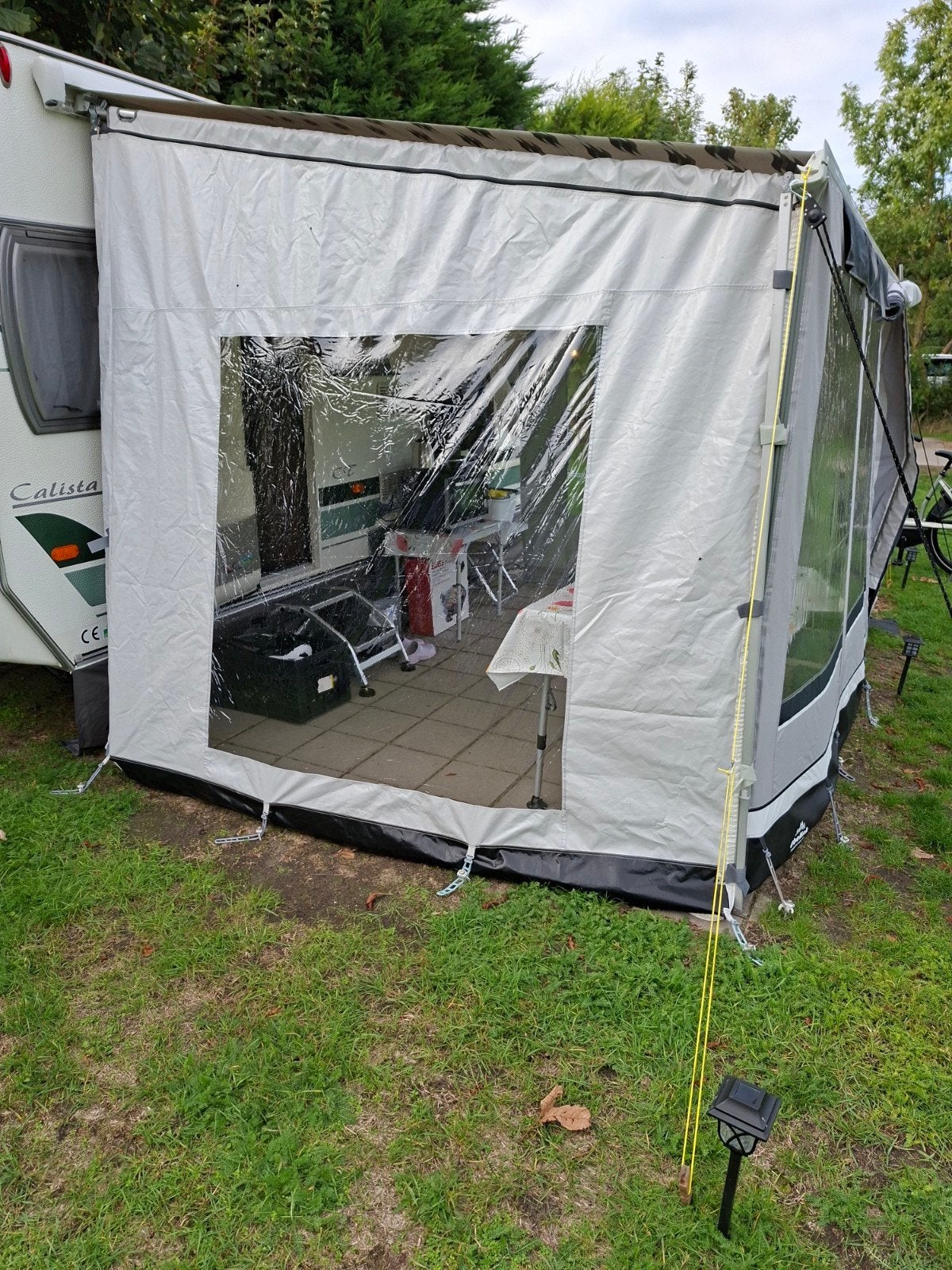 Obelink President Front 330 zijwanden en voorwand, Ophalen, Zo goed als nieuw, Polyester, Overige merken